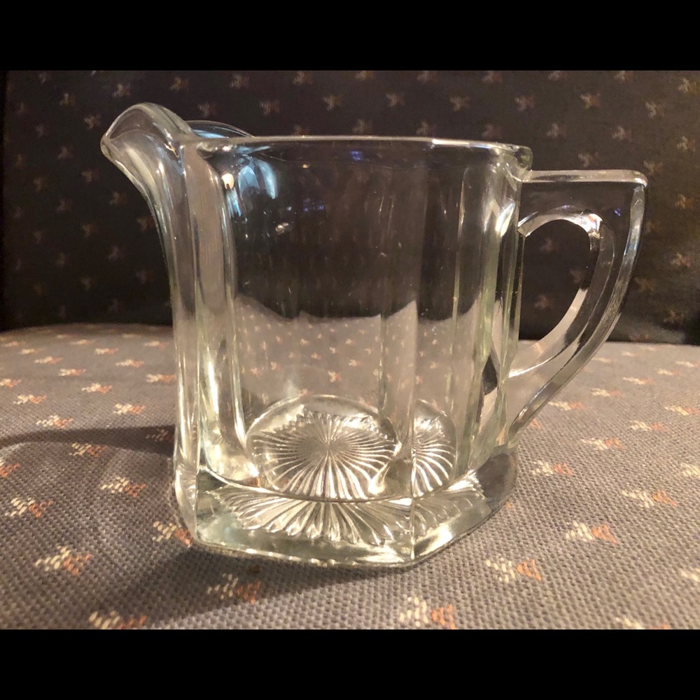 Depression Era Syrup/Cream Pitcher